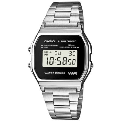 CASIO Vintage Women's Watch A158WEA-1EF + BOX