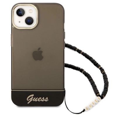 2. Guess GUHCP14MHGCOHK iPhone 14 Plus 6,7 "black / black hardcase Translucent Pearl Strap