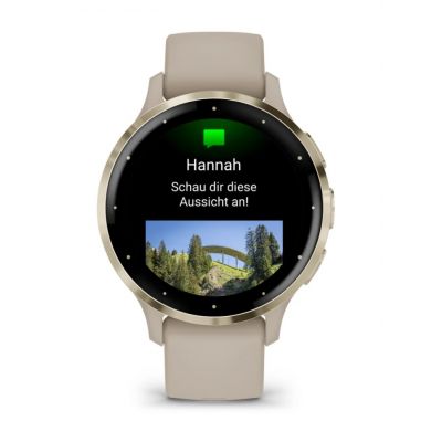 4. Garmin Venu 3S 41 mm Smartwatch, Beige