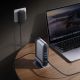 17. Baseus UnionJoy USB-C Docking Station 2xHDMI4K@60Hz 1xDP4K@60Hz 3xUSB-A3.0 2xUSB-C3.0 2xUSB-A2.0 1xRJ45 PD PC 1xSD+TF 1x3.5mm minijack - gray