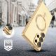 4. Tech-Protect MagFlex MagSafe Case for Samsung Galaxy S25 Ultra - Transparent Gold