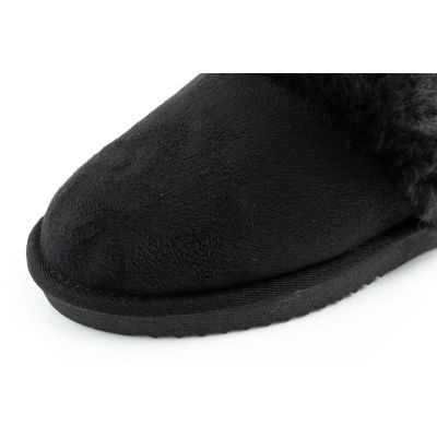 6. O'neill Pomnio women's slippers, insulated slip-on slippers, fashionable, warm, black