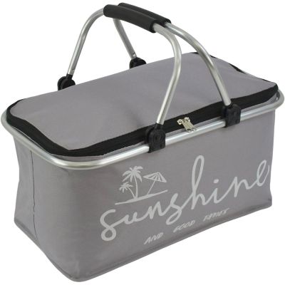 FOLDABLE THERMAL TRAVEL BASKET 35L REDCLIFFS GRAY