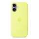 2. Apple iPhone 17 Silicone Case with MagSafe - Neon Yellow