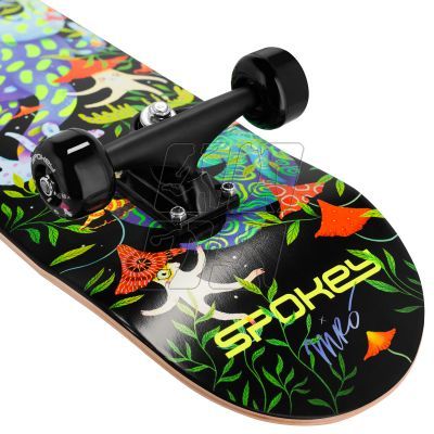 10. Spokey skateboard with glowing graphics Ollie SPK-942542