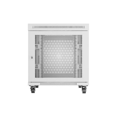 6. LANBERG LCD FLOOR RACK CABINET 19" 15U 800X1000 GRAY PERFORATED DOOR (FLAT PACK)