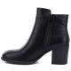 3. Black Heeled Women’s Ankle Boots M.Daszyński SA250-4