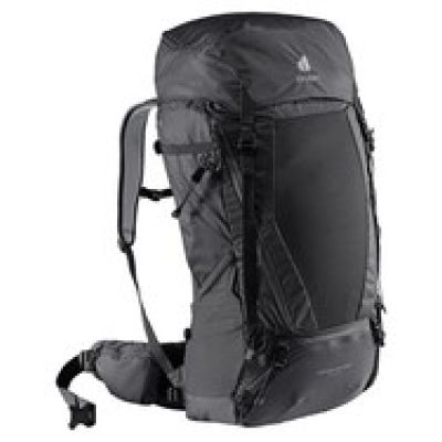 2. Deuter Futura Air Trek 60 + 10 black-graphite hiking backpack