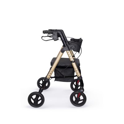 3. Marseille four-wheeled walker, gold color RF-617/ZŁ REHAFUND