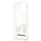 7. Karl Lagerfeld Transparent Karl & Choupette Case for iPhone 13 Pro / 13 - Transparent