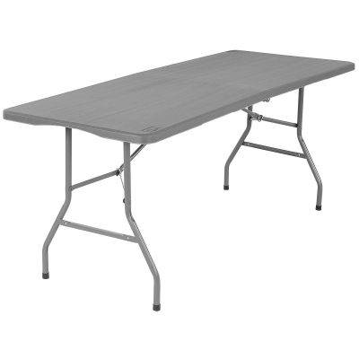 9. CATERING TABLE FOLDABLE INTO A SUITCASE 180x70CM MAX.100KG GRAY