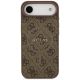3. Guess 4G Ring Classic Logo MagSafe Case for iPhone 17 Air - Brown