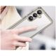 5. Outer Space Case with Gel Frame for Samsung Galaxy S25+ - Clear Black