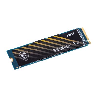 4. MSI SPATIUM M450 PCIe 4.0 NVMe M.2 1TB V1 SSD