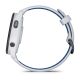 3. Garmin Forerunner 265 46mm Black Bezel with Whitestone Case White and Blue