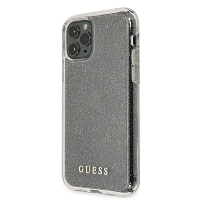 2. Guess GUHCN65PCGLSI iPhone 11 Pro Max silver/silver hard case Glitter