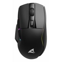 Skiller SGM50W RGB Optical Mouse Black + Station