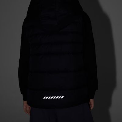 9. Boy's vest 4F M313 deep black 4FJWSS26TVJAM313 20S