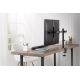 17. DIGITUS DOUBLE DESK MOUNT WITH CLAMP 2XLCD MAX. 32" MAX. LOAD 2X 8KG TILT AND SWIVEL BLACK DA-90400