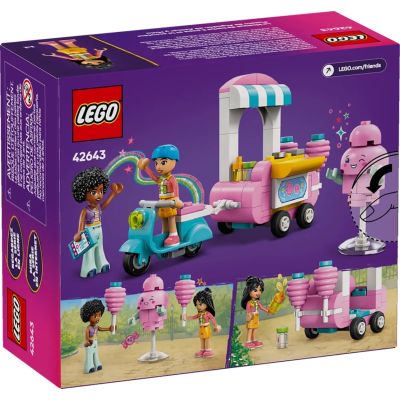 2. LEGO FRIENDS 42643 Cotton Candy Stand and Scooter