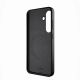 7. Puro Icon Mag Silicone Case with MagSafe for Samsung Galaxy S25+ - Black