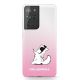 Karl Lagerfeld Choupette Fun Case for Samsung Galaxy S21 Ultra - Pink