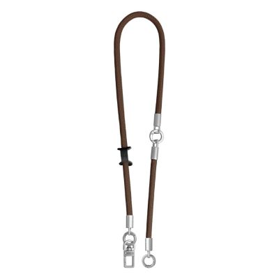 12. Tech-Protect C10S Crossbody phone lanyard (114 cm) + wrist strap (31 cm) - brown-titanium