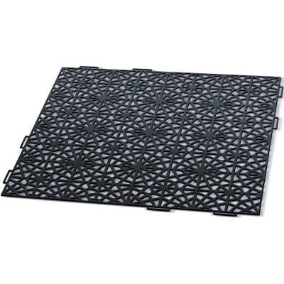 25. OPENWORK PAVEMENT GRID MOSAIC BLACK 1PC.