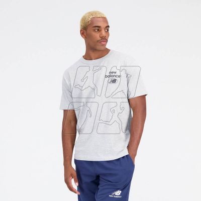 New Balance Essentials Reimagined Cott AG M MT31518AG T-shirt