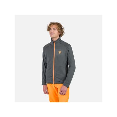 7. Rossignol Blackside Fleece Fz Sweatshirt Gray