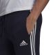11. adidas Essentials Slim 3 Stripes Pants M GM1090
