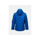 2. Men's down jacket PEAK PERFORMANCE M Helium Aop Utility Down Hood blue