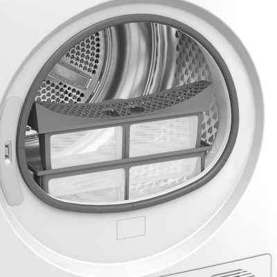 5. BEKO BM3T3823WBW 8 kg Heat Pump Tumble Dryer