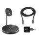18. Hama 00201738 Mobile Charger Headphones, Smartphone Black USB Wireless Charging Fast Charging Internal