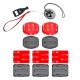 13. Set of 50 in 1 accessories for GoPro SJCAM sports cameras