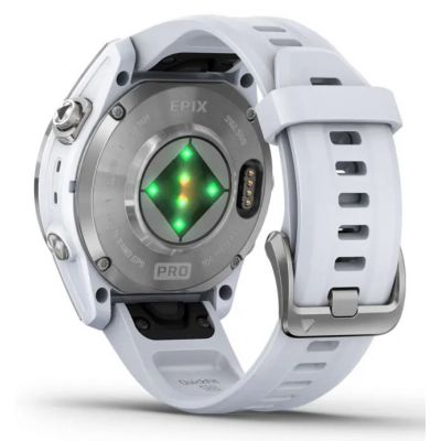 10. Garmin Epix PRO (Gen 2) 42mm SS Whitestone Watch