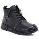 Comfortable black women's leather ankle boots T.Sokolski OL67-1
