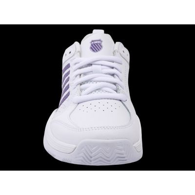 3. K-swiss COURT EXPRESS 2 WHITE/PURPLE HAZE/NEON LAVENDER-M sneakers (94428-151-M)