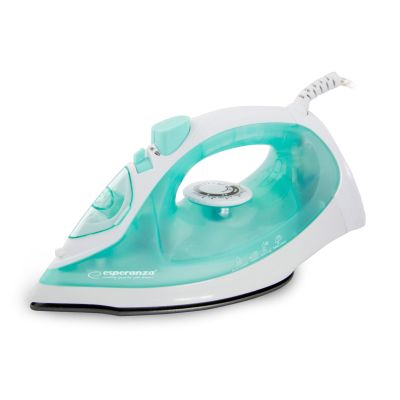 9. Esperanza SILK EHI005 steam iron (2200W; white)