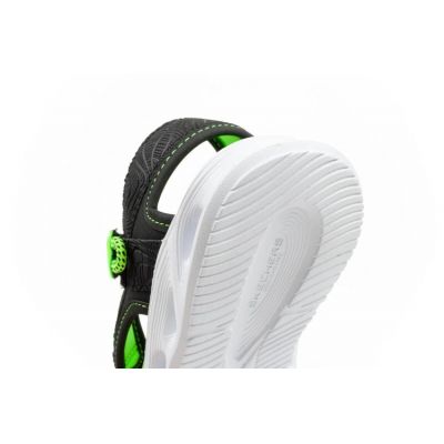 8. Skechers Jr. 401673L/BKLM Sandals