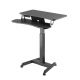 7. MACLEAN ELECTRIC DESK, TABLE, WORKStation, HEIGHT ADJUSTMENT, MAX HEIGHT 122 CM, MAX LOAD 37 KG - FOR SITTING AND STANDING WORK MC-835