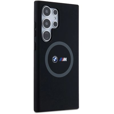 4. BMW M Silicone Printed Ring MagSafe case for Samsung Galaxy S24 Ultra - black