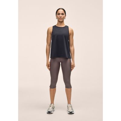 4. CASALL Women's Laser Mesh Flow Tank Black