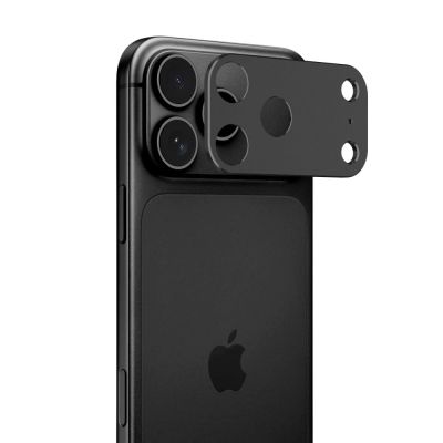 2. Tech-Protect Camalloy Fit+ Camera Cover for iPhone 18 Pro - Black