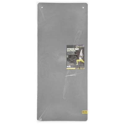 4. HMS Premium MFK08 gray club fitness mat with holes