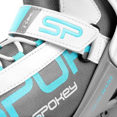7. Spokey Prime Pro WH/TQ 38 926966 inline skates