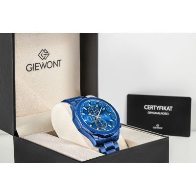 7. Men's Watch Giewont Chronograph Sapphire Blue GW7290-B5
