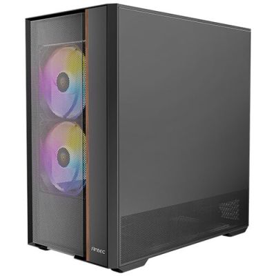 5. Antec FLUX REAR Midi Tower, Black
