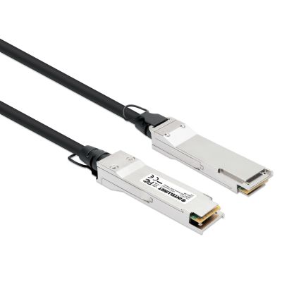 3. Intellinet 508513 InfiniBand/Fiber Optic Cable 2m QSFP+ Black, Silver