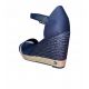3. Tommy Hilfiger Grosgrain High Wedge Sandal W FW0FW05254